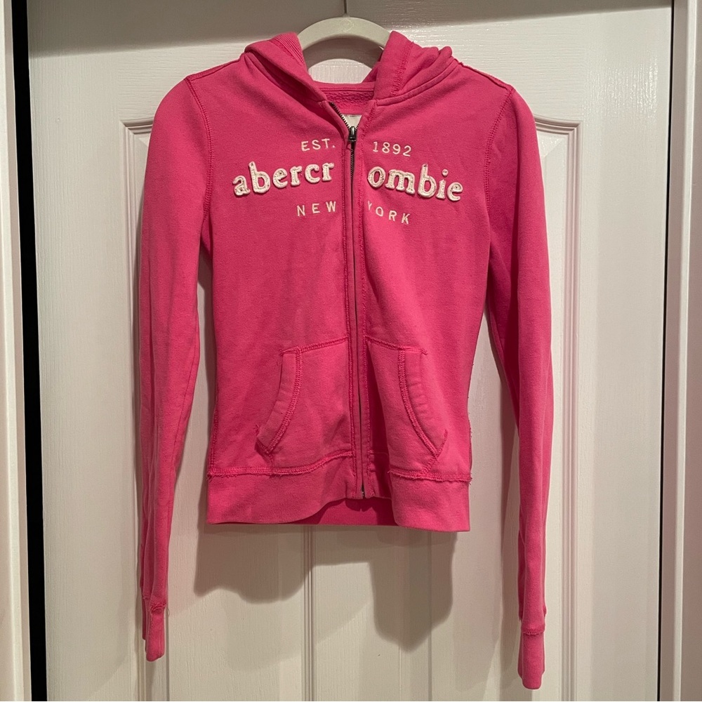 Abercrombie Kids Zip Up Hoodie Sweatshirt Size XL